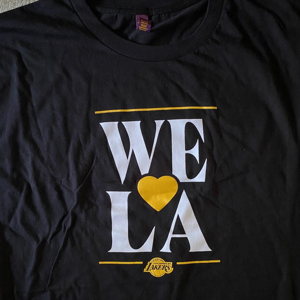 Los Angeles Lakers We Love LA t-shirt